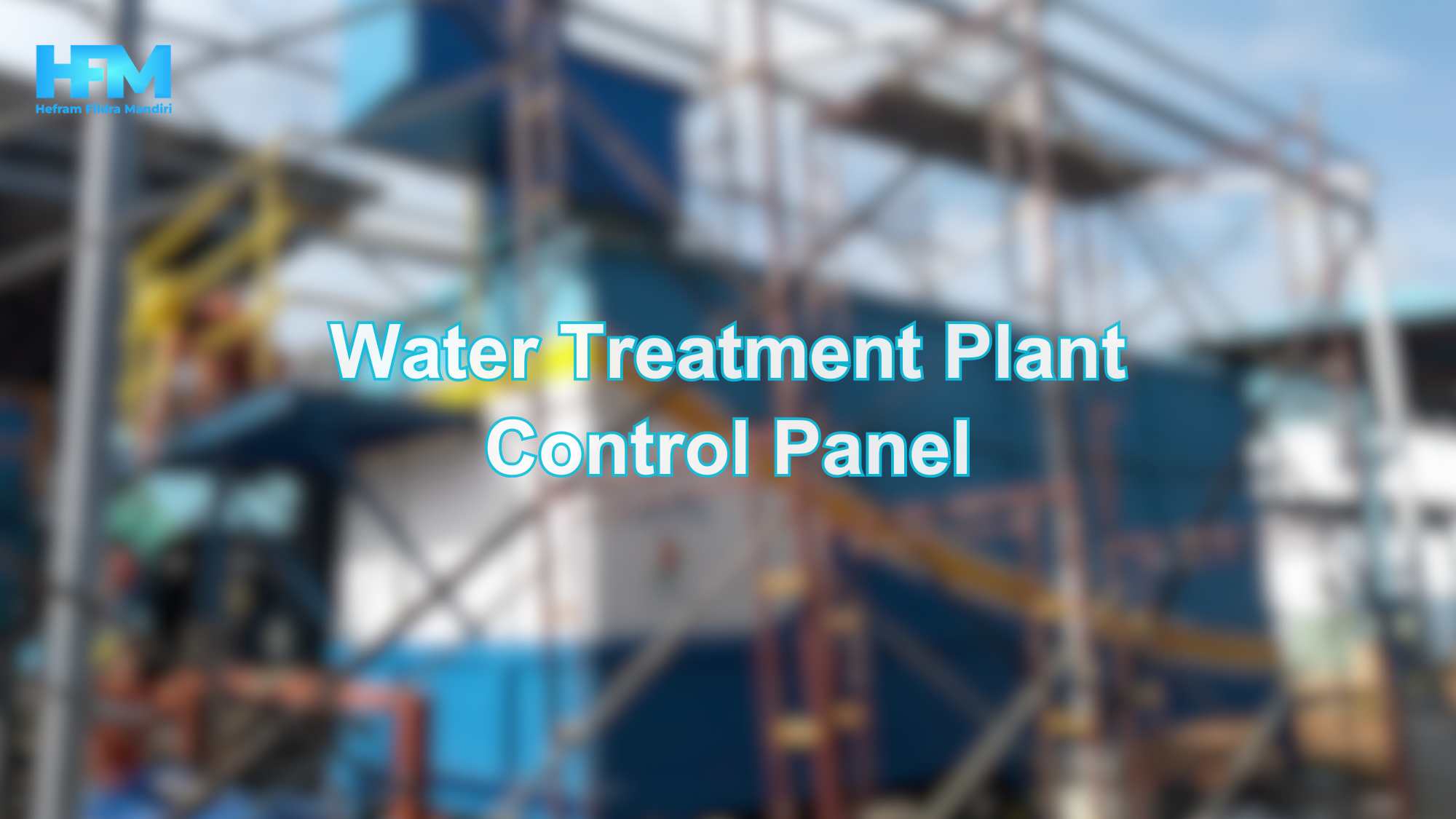 Water Treatment Plant Control Panel